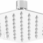Głowica prysznicowa stalowa Floks - 200x200 mm, chrom