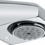 Główka prysznicowa antywandalowa Cascada, chrom