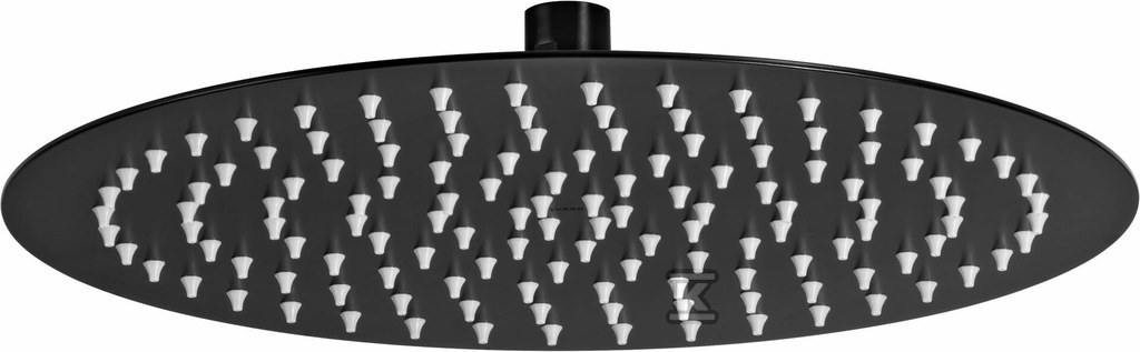 Plik zosta³ pobrany z http://www.onnshop.pl Głowica prysznicowa stalowa Floks - 300 mm, nero - obrazek 1