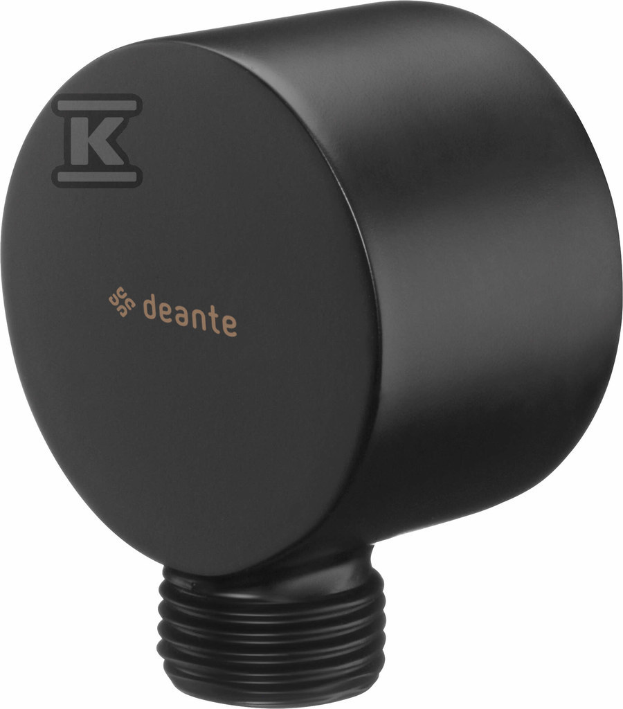 Plik zosta³ pobrany z http://www.onnshop.pl Przyłącze kątowe okrągłe Cascada, nero - obrazek 1