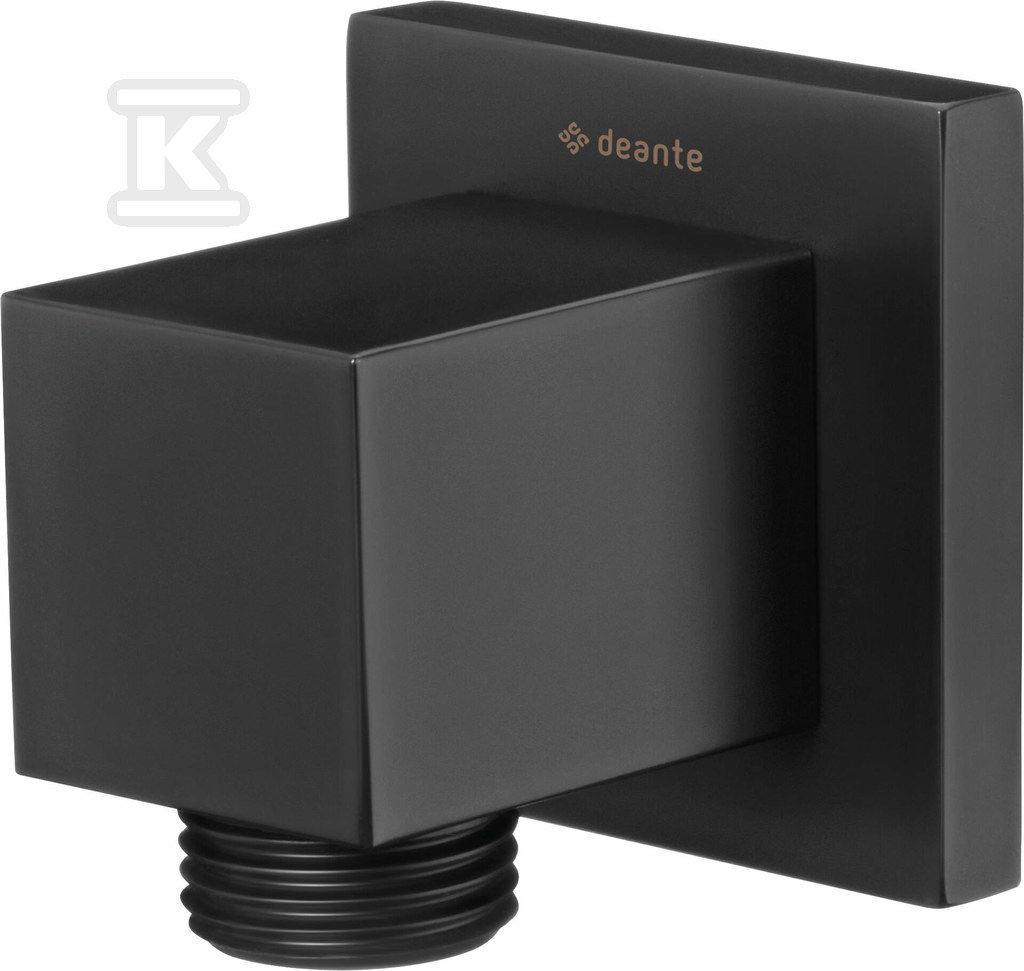 Plik zosta³ pobrany z http://www.onnshop.pl Przyłącze kątowe kwadratowe Cascada, nero - obrazek 1