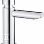 Bateria umywalkowa czasowa Press, chrom