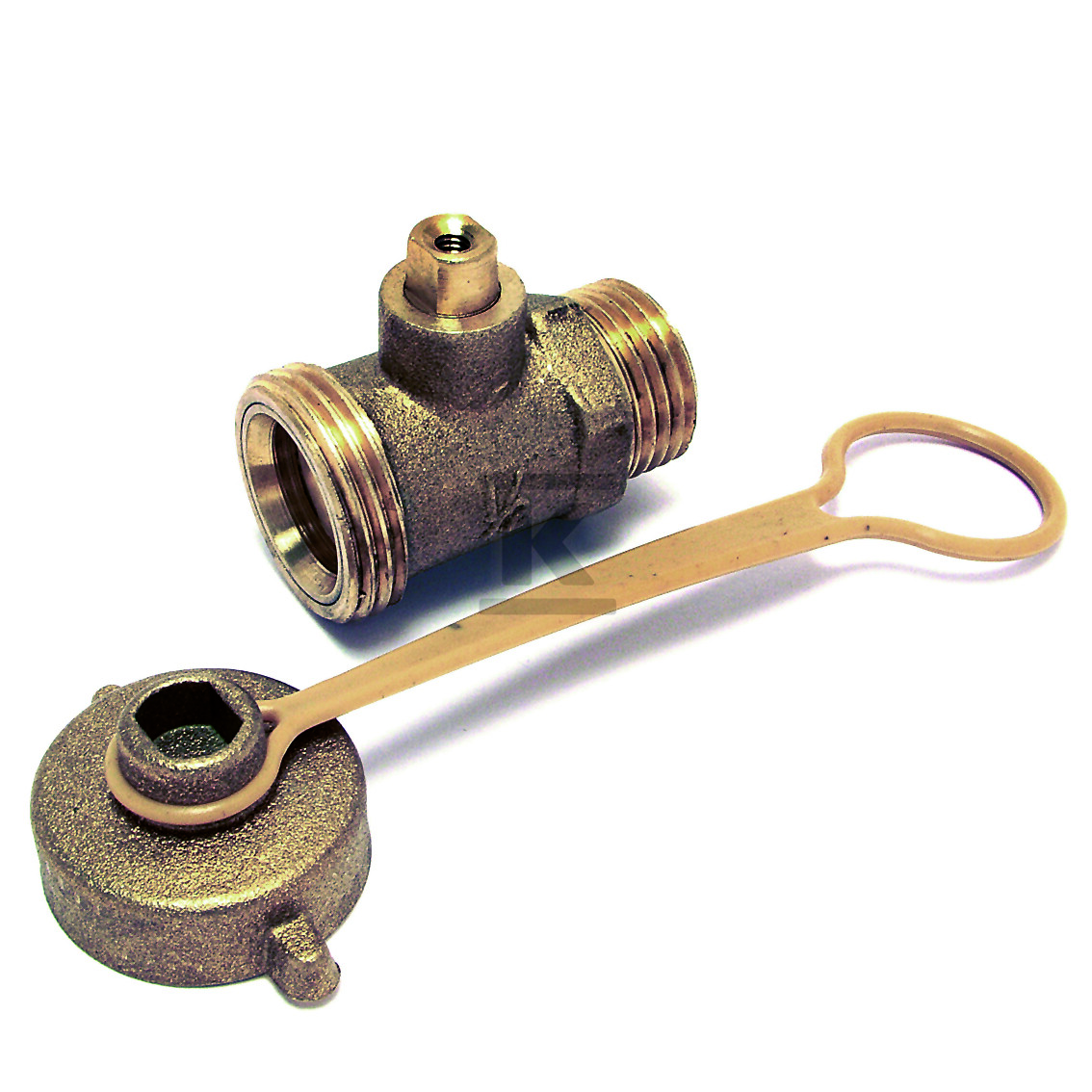 ZAWÓR SPUSTOWY Z KORKIEM - 1/2"