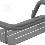 KOSZYK PRYSZNICOWY SILIA, TITANIUM