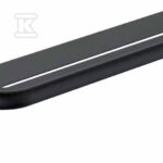 PÓŁKA ŚCIENNA SILIA, NERO