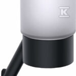 KUBEK ŚCIENNY SILIA, NERO