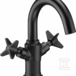 Bateria umywalkowa Temisto, nero