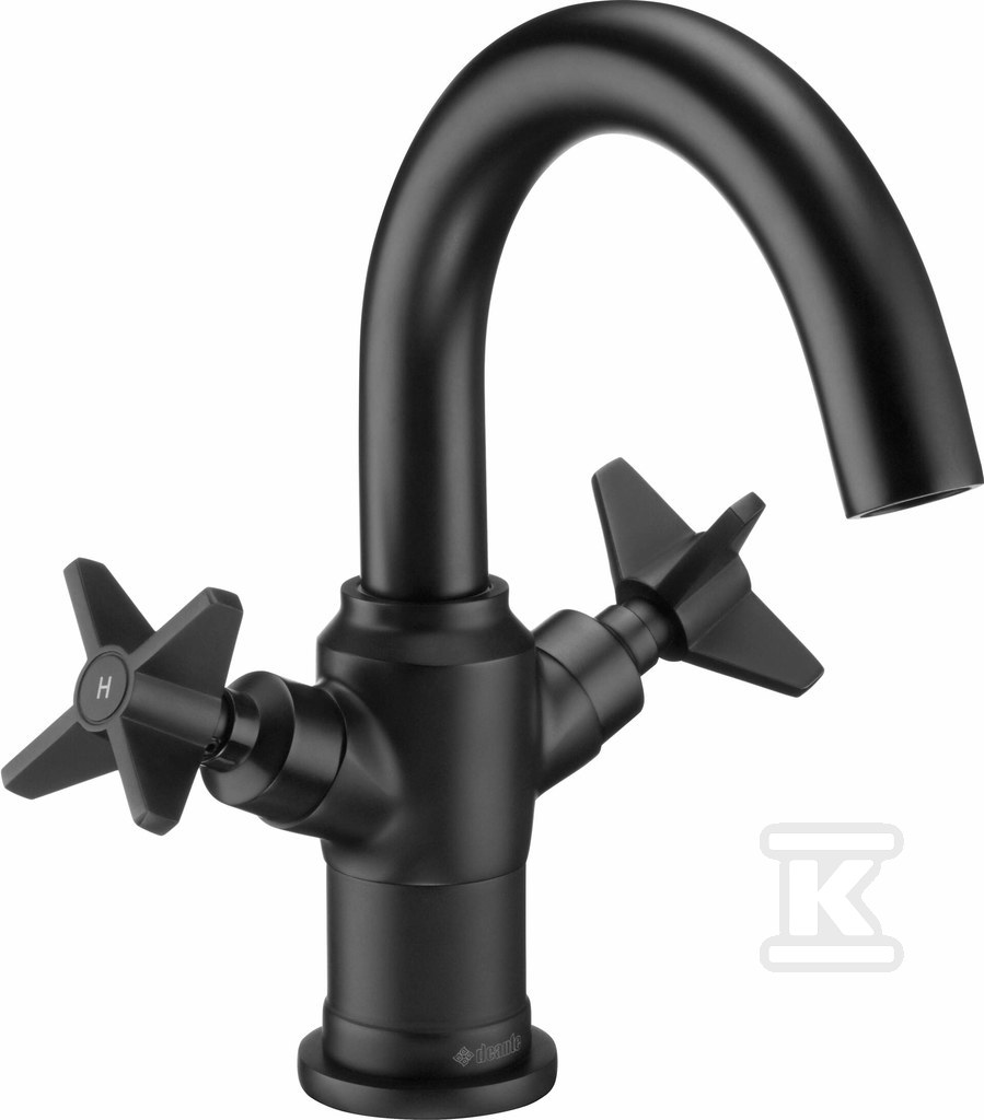Plik zosta³ pobrany z http://www.onnshop.pl Bateria umywalkowa Temisto, nero - obrazek 1