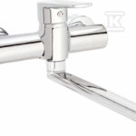 BATERIA KUCHENNA ŚCIENNA TUBO, CHROM