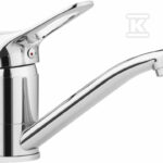 Bateria umywalkowa Vero z obrotową wylewką, chrom