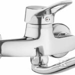 Bateria umywalkowa ścienna Vero, chrom