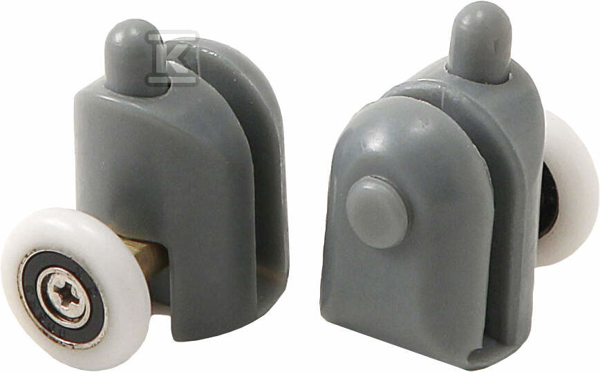 Plik zosta³ pobrany z http://www.onnshop.pl Rolki dolne wypinane do szyb 6 mm - FI 25 mm, biały, szary - obrazek 1
