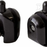 ROLKI DOLNE WYPINANE DO SZYB 5 MM, NERO