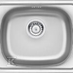 ZLEW.TWIST DEKOR 1K B/O 50X40X15 3,5+OSP