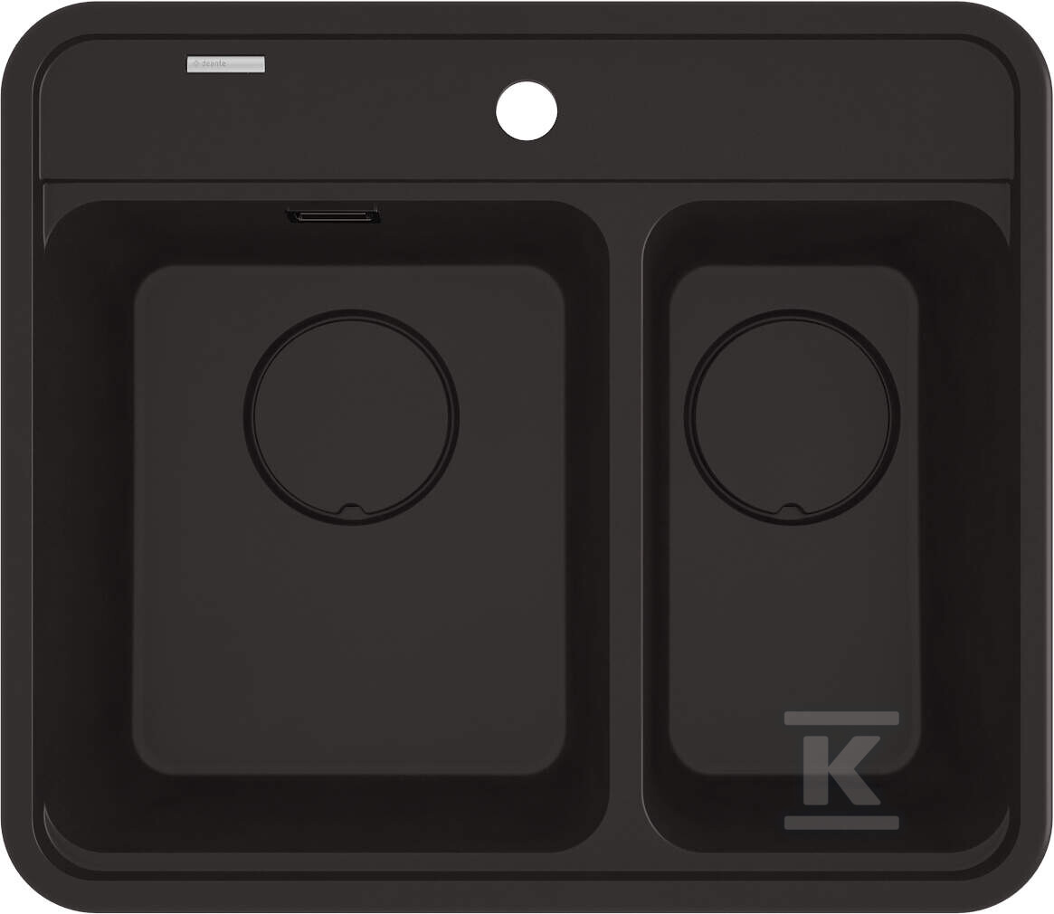 ZLEWO.GRA.MO.NE.1,5-KO.600X520X230 MM +