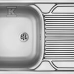 ZLEW.TANGO SATYNA 1K Z/O 80X50X15 2+ OSP