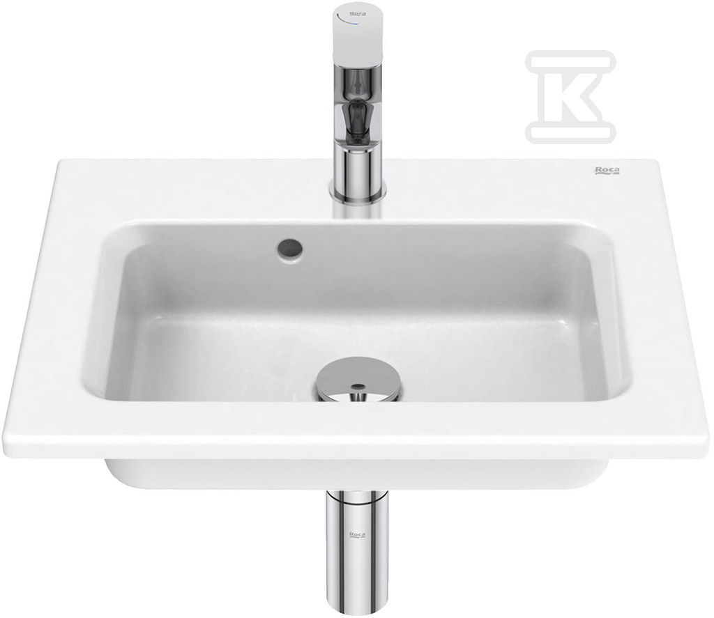 Umywalka meblowa GAP slim UNIK 50x38 cm CPT