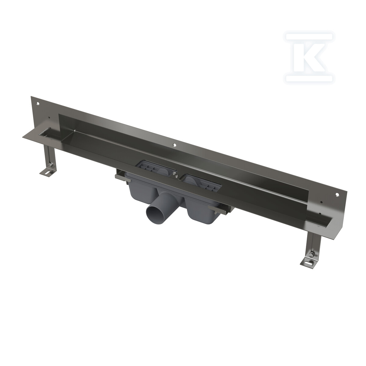 System odpływowy Spa do zabudowy w ścianie, pokrywa stal nierdzewna-mat APZ5-SHADE-850