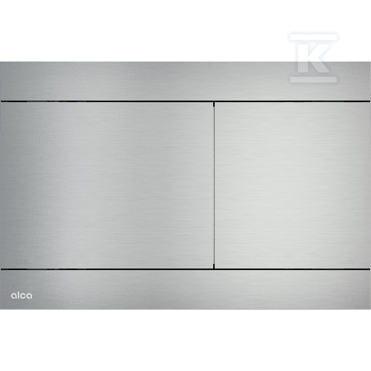 Przycisk sterujący do systemów podtynkowych, stal nierdzewna-półmat FUN-INOX