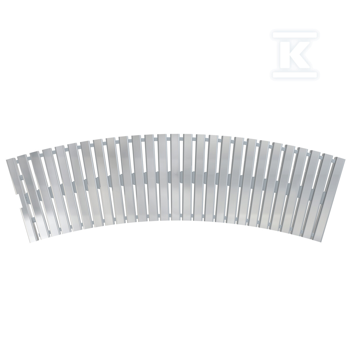 Ruszt basenowy łukowy bez antypoślizgu AP2-195-R-1000