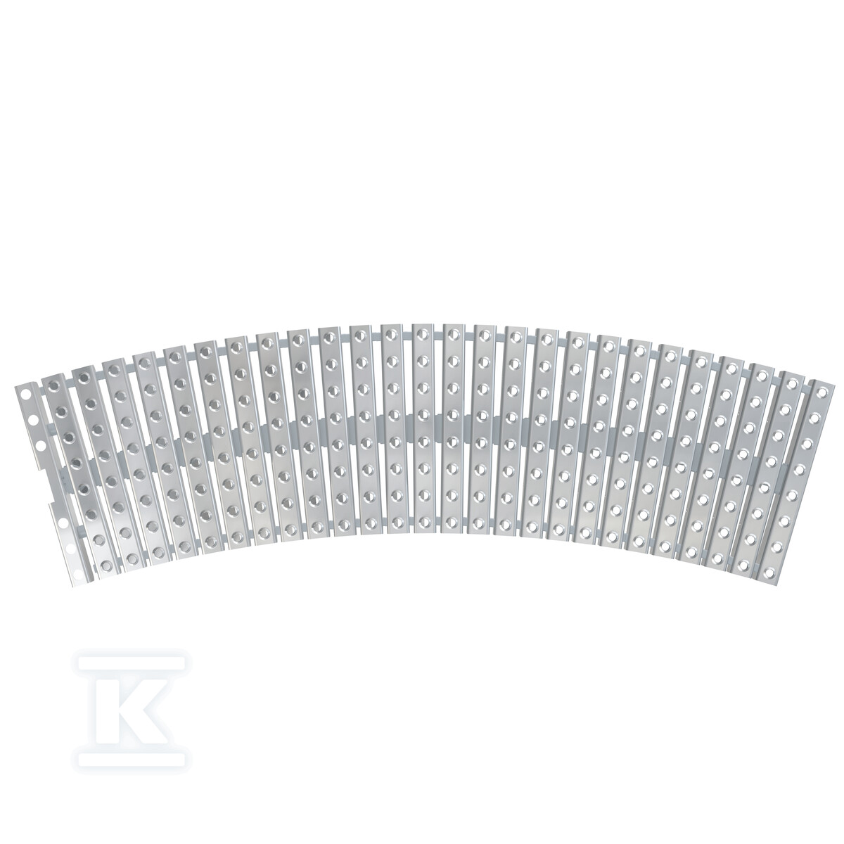 Ruszt basenowy łukowy z antypoślizgiem AP3-295-R-1000