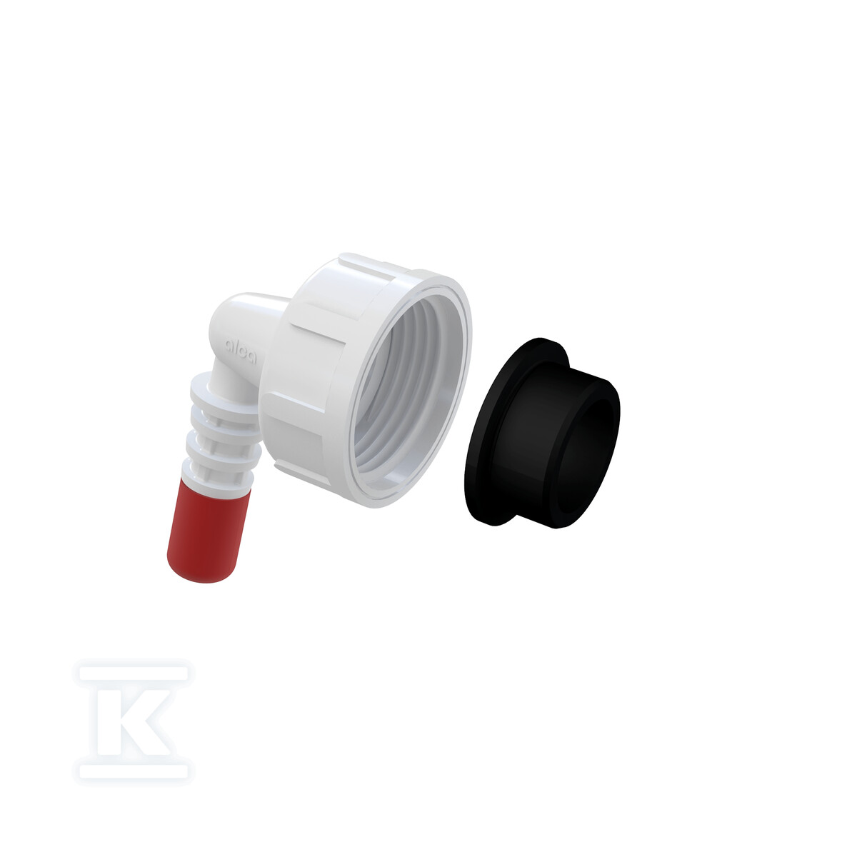 Kolano komplet G1"/8–16 do umywalek i zlewów P0049-ND