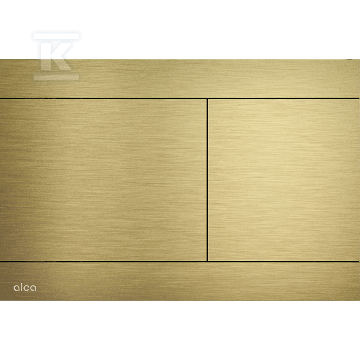 Przycisk sterujący do systemów podtynkowych, GOLD-mat szczotkowany FUN-G-B