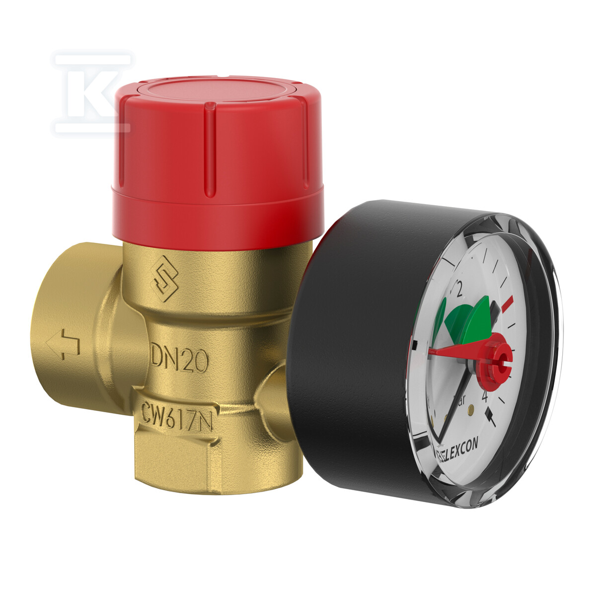 ZAW.BEZP. PRESCOMANO 3/4", 3 BAR