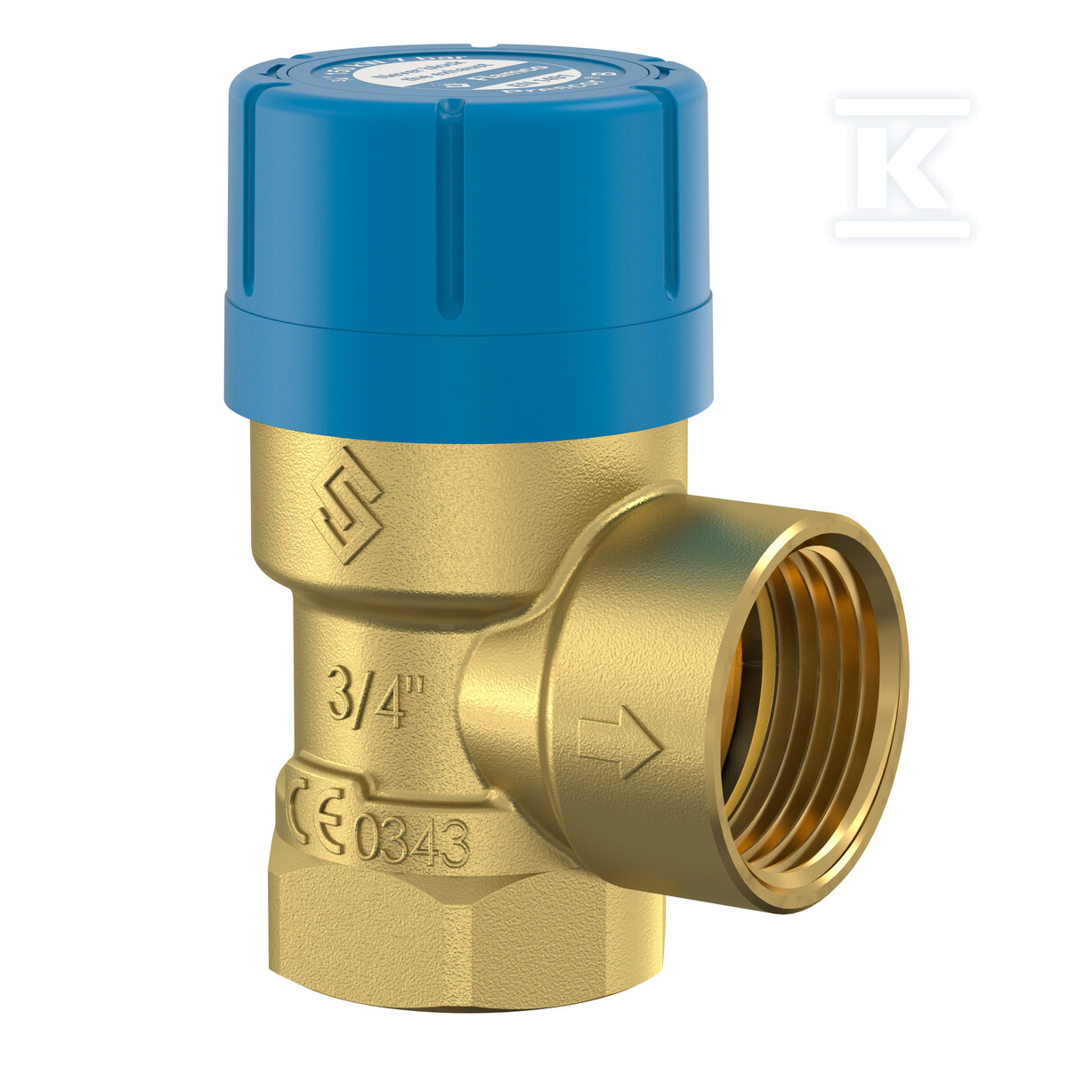 ZAW.BEZP. PRESCOR B 3/4", 7 BAR