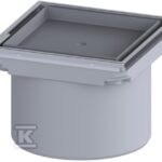 NASADA POD PŁYTKI 110X110 RAMA STAL 125