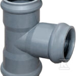 TRÓJNIK CIŚN.PVC KIELICH.160X90/90 PN1