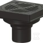 WPUST PODW.ECOGUSS_100 DN100 PION.KWAD.