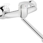 Bateria zlewozmywakowa Basic ścienna chrom