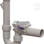 ZAWÓR ZWR.2-KLAPOWY STAUFIX DN50 ZMYWAR