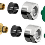 KOMPLET ZŁĄCZA(2SZT.) F3-16X2 CHROM