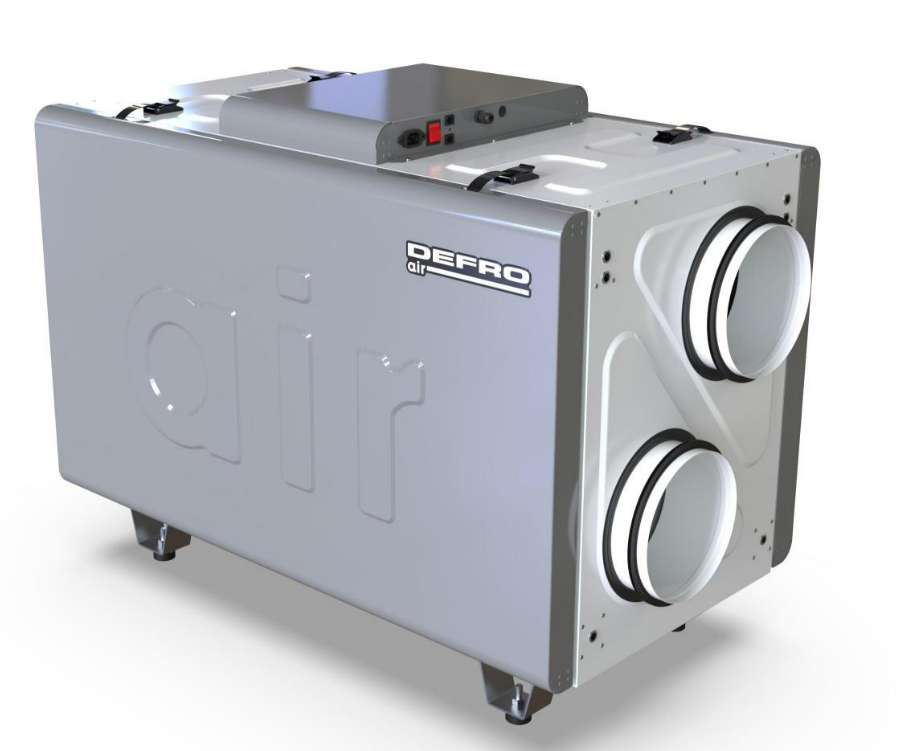 DRX-H Rekuperator DEFRO AIR DRX 500 H E – 550 m³/h - obrazek 1